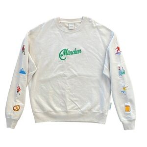 Highsnobiety Gatezero Munchen Embroidered Crewneck Sweatshirt